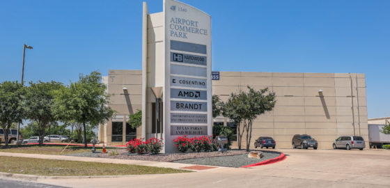 Airport Commerce Park Monument
